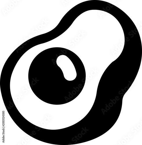 Fruit food icon in black flat style featuring apple, banana, orange, grape, lemon, berry synonym elements for healthy diet, fresh produce and nutrition design use