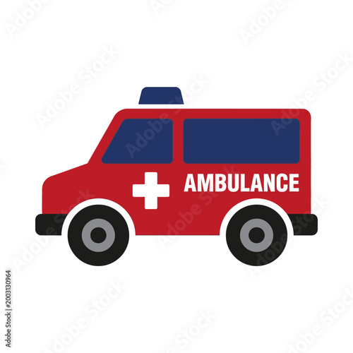 Ambulance Vector Illustration Graphic