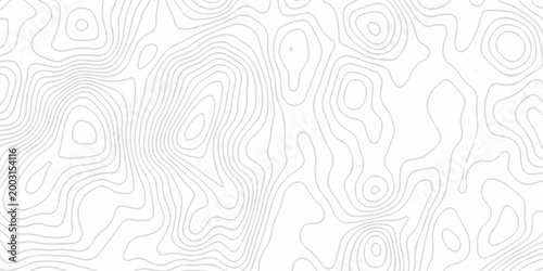 Black and white lines seamless Topographic map patterns, topography line map. Vintage outdoors style. The stylized height of the topographic map contour in lines and contours isolated on transparent.