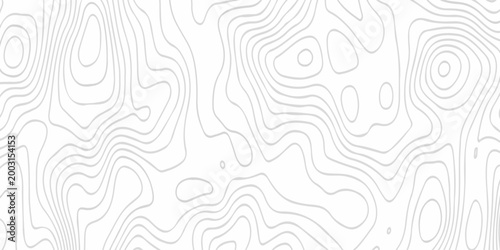 Black and white lines seamless Topographic map patterns, topography line map. Vintage outdoors style. The stylized height of the topographic map contour in lines and contours isolated on transparent.