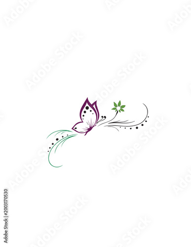 abstract floral background