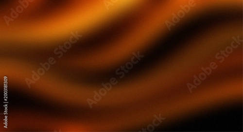 Warm gradient sunset sky with clouds illustration