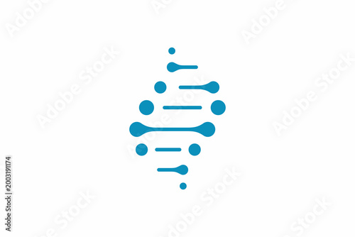 Elegant DNA Logo 