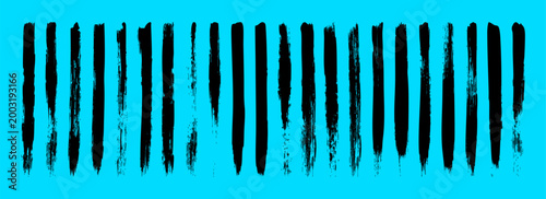 Grunge neon brush strokes, lines, ink smudges, hand-drawn scribble shapes. Handmade sketchy marks, stains, charcoal streaks. Paint textures, dry brush effect. Marker underline. Vector illustration