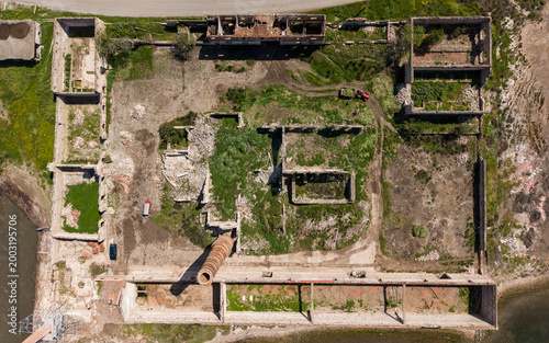 Historic Gumuslu Olive Oil Factory in Ayvalik Turkey, Traditional Architecture and Industrial Heritage