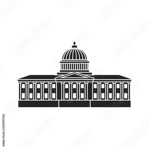 bicycle icon in black line art on white background