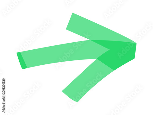 Editable Illustrator highlighter and marker arrow line vector set