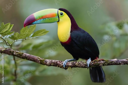 toucan on a branch