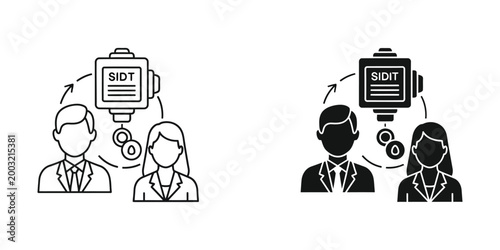 Comparison of simultaneous interpretation methods sidt and siduit
