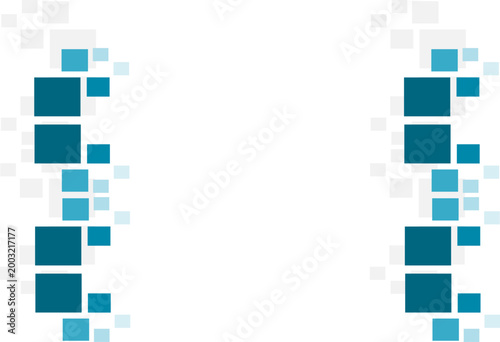 abstract blue background with squares