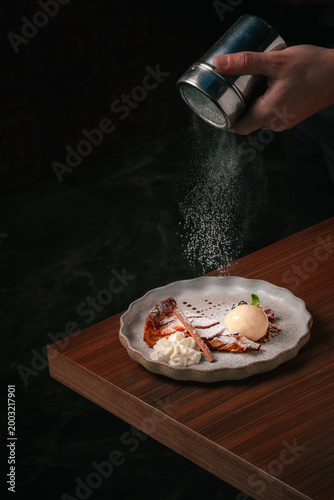 Gourmet Food Collection: Elegant Fine Dining Dishes, Tapas and Modern Cuisine