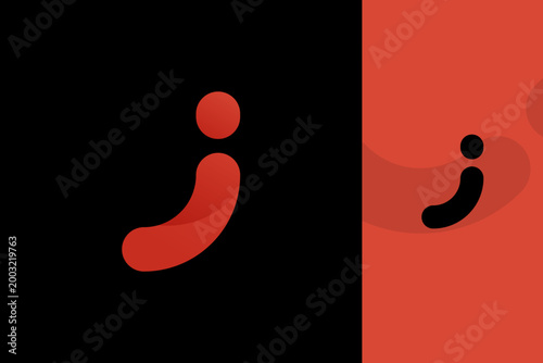 Premium Gradient Letter I Logo Modern Alphabet Typography Brand Vibrant Identity Vector Template