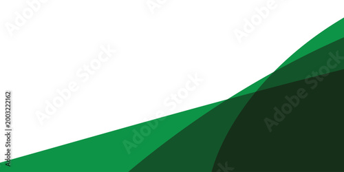 abstract creative green shape background. modern flat background. used for banner, poster.