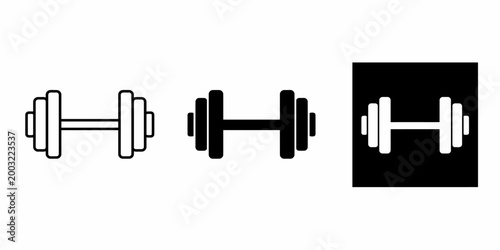 Dumbbell Variations in a Neutral Environment from a Front View