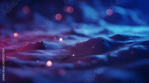 Generative AI- water drops on red background