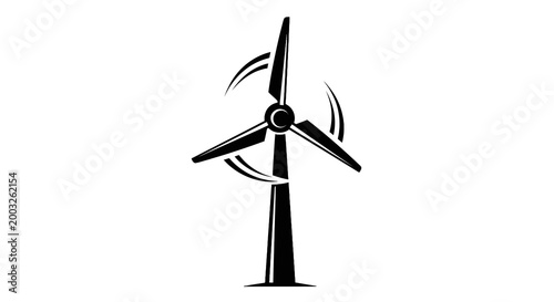 Wind turbine renewable energy generator.