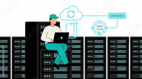 Cloud Computing and Data Management in a Server Environment