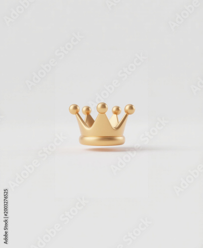 crown on a white background