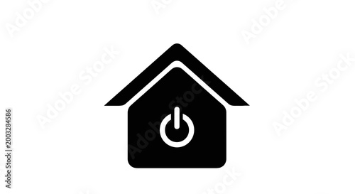 Smart Home Automation Icon Design.