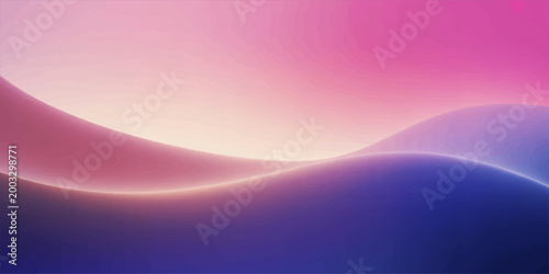 Abstract red background with bright flowing waves and pink light curves creating a digital motion texture for a modern vector wallpaper design