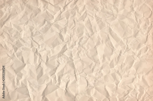 Texture carton old with craft paper vintage for folded crumpled nude beige. Background brown grunge with blank wrinkle archive bg for letter parchment rip. Notebook rustic teture with isolated.