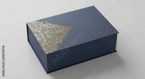 Close up of a box.