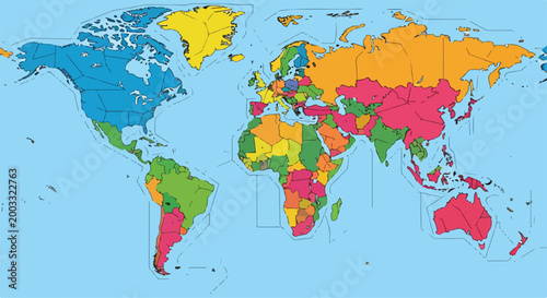 A colorful map of the world (1)