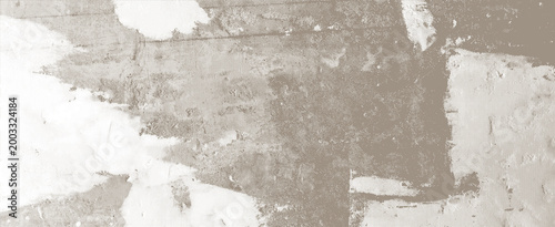 Foto Grunge distressed concrete texture background rough wall sepia brown beige and w