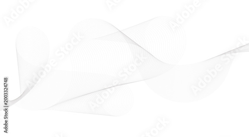 Abstract wave line. Digital frequency equalizer. digital Stylized line art background. Geometric blend design used for parallel lines pattern and Digital landscape for presentations. 