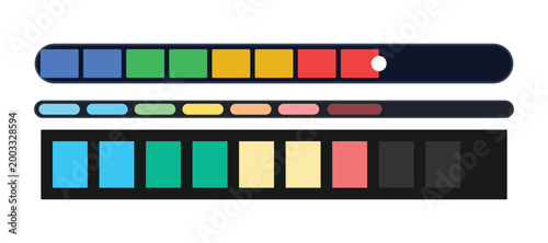 Color palette selector tool for digital design and branding projects online