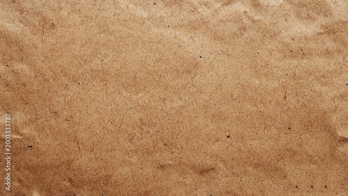 Brown eco recycled kraft paper sheet texture cardboard background. 