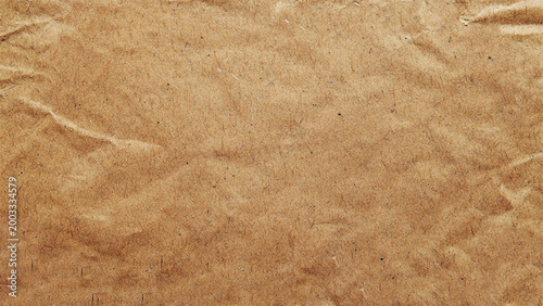 Brown paper texture background. Beige kraft paper texture. 