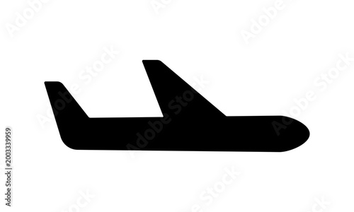 Quadro su tela Airplane icon