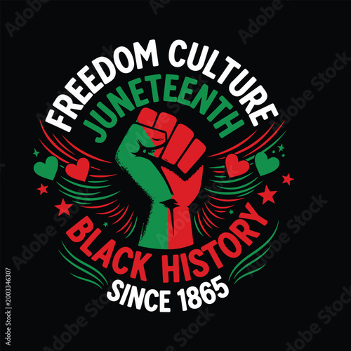 Juneteenth celebration freedom culture black history since 1865 a powerful symbol