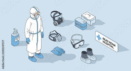 Personal Protective Equipment and Medical Supplies for Healthcare Workers.