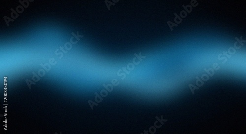 Mysterious dark blue gradient sky with soft clouds Grainy Noise Texture Design for Retro Poster Header and Web Backdrop