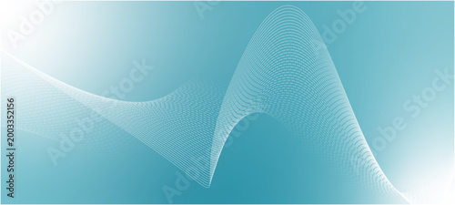 abstract blue background with waves