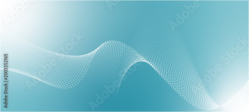 abstract blue wave background