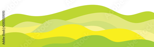 green wave pattern background design