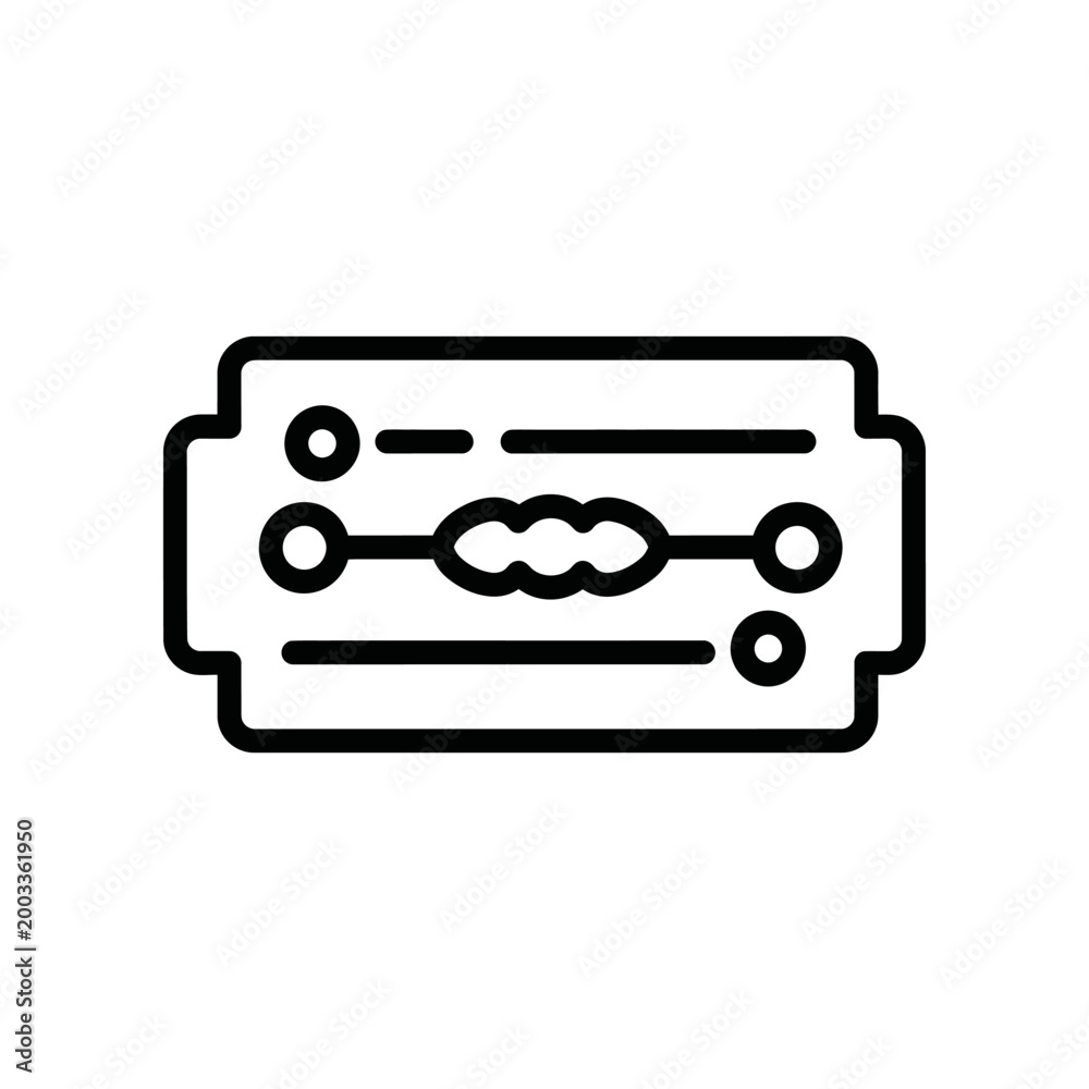 Fototapeta premium Handshake icon isolated on white background for business partnership