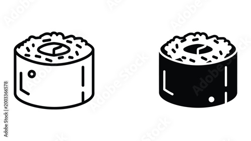Black and white knurled cylindrical bushing with hole