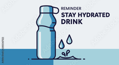 bottle of water