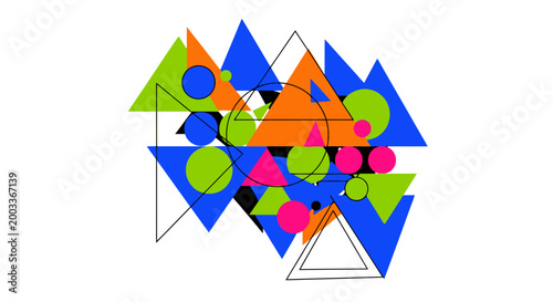 abstract geometric shapes