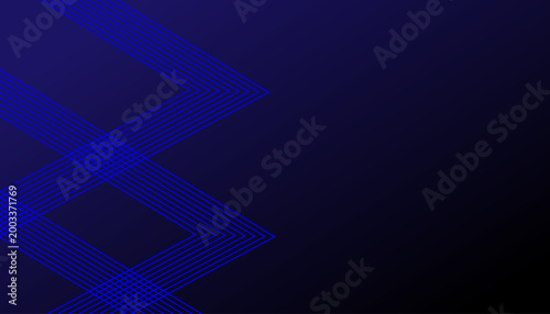 Abstract pixelated gradient background in shades of deep blue and black