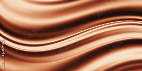 Close up of rippling brown liquid surface with waves and reflections liquid metal background abstract background fluid dynamics wave pattern smooth surface metallic sheen flowing