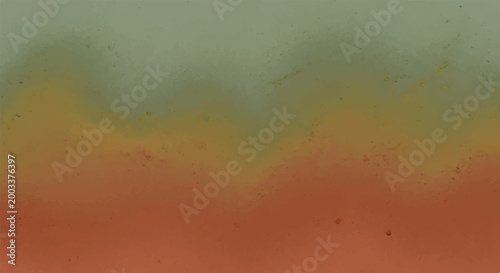 Abstract gradient background with green and orange watercolor texture and subtle grunge effect autumn colors spring colors earth tones abstract gradient background watercolor distressed