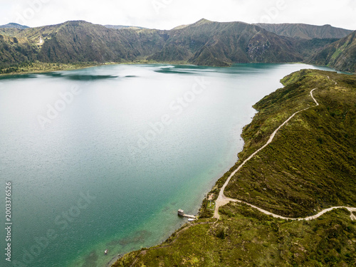 Lagoa do Fogo in Sao Miguel biggest island of Azores