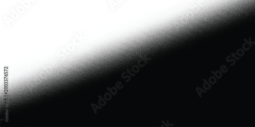 Soft minimalist black and white gradient background with digital noise texture abstract background gradient monochrome contrast diagonal resource wallpaper template backdrop