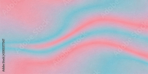 Abstract pink and light blue wavy gradient background with abstract background gradient minimalist backdrop wallpaper artistic composition creative presentation aesthetic colorful