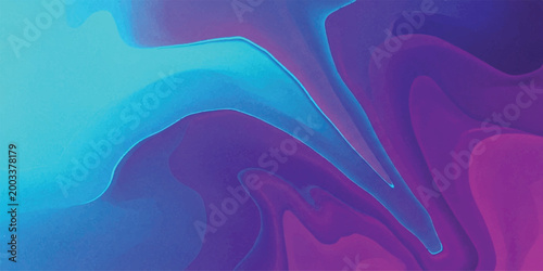 Abstract liquid fluid background in blue and purple gradient with abstract background gradient colorful artistic wallpaper creative contemporary backdrop spectrum illustration composition
